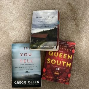 3 book paperback bundle